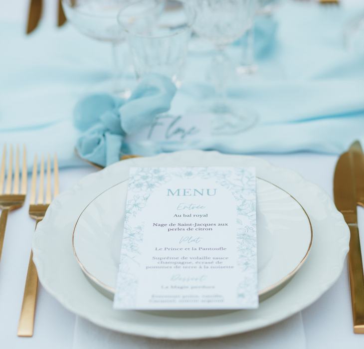Cendrillon — art de la table
