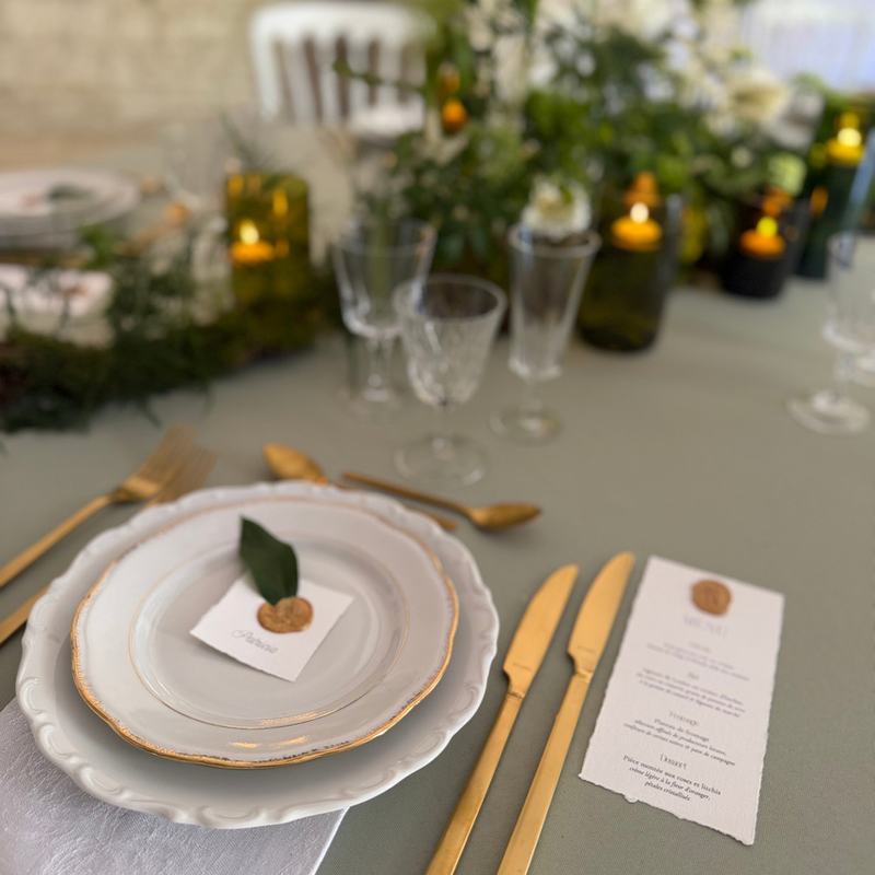 Nature & Élégance — art de la table