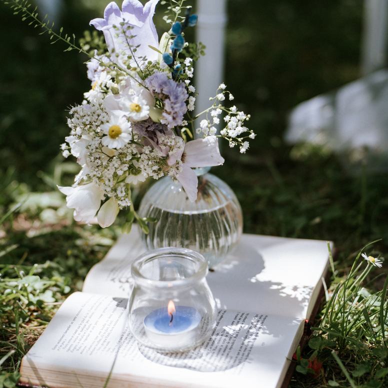 Un jardin hors du temps — décoration
